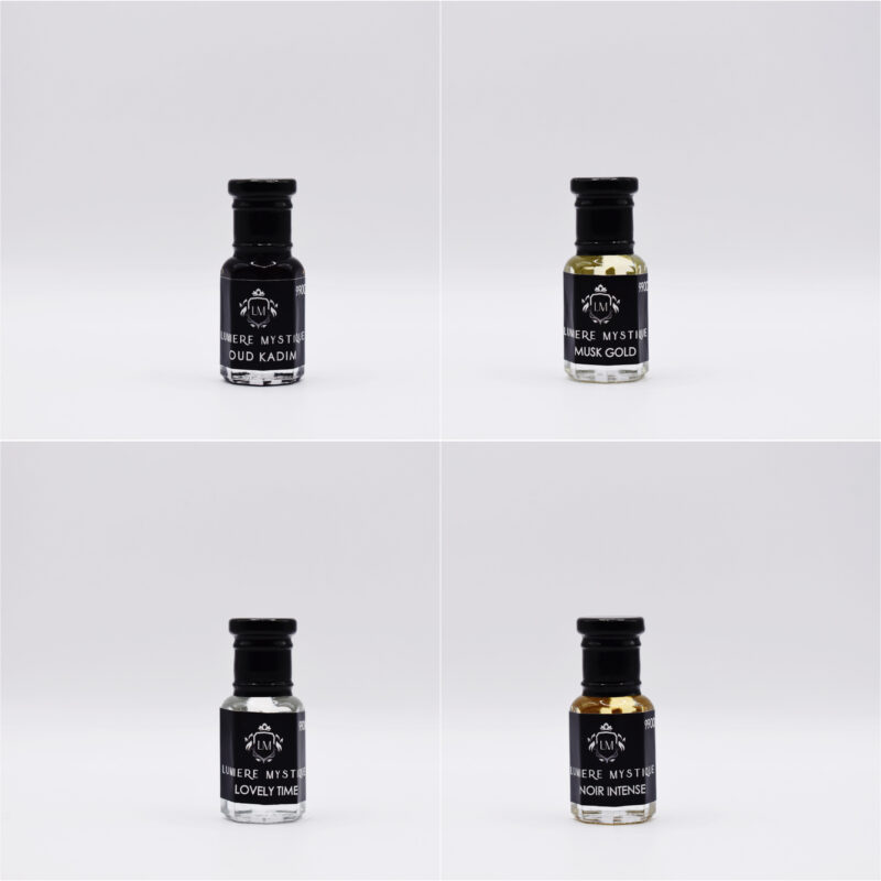 Oudh Kadim, Gold, Lovely, Intense (4x6ml)