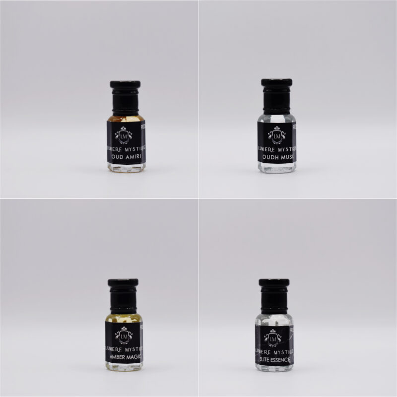 oudh amiri, musk, amber, elite. (4x6ml)